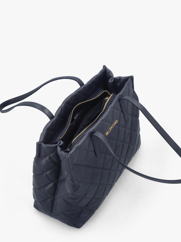 Ocarina Blu Quilted Tote Bag