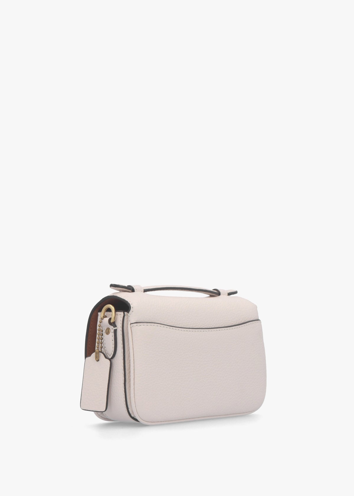 Cassie 17 Chalk Leather Cross-Body Bag