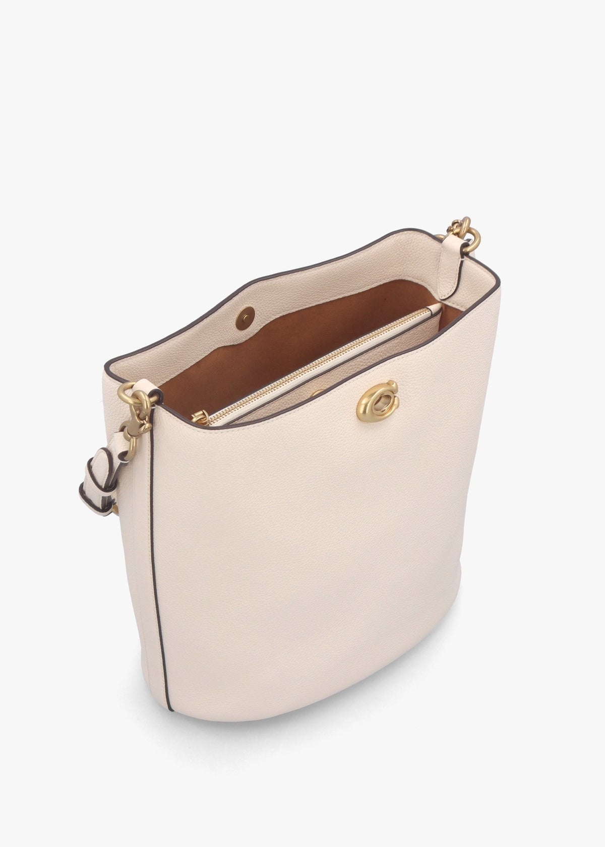 Willow Soft Chalk Bucket Bag