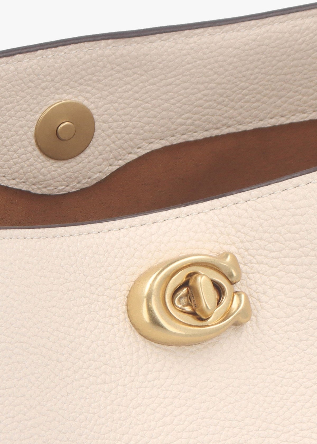 Willow Soft Chalk Bucket Bag
