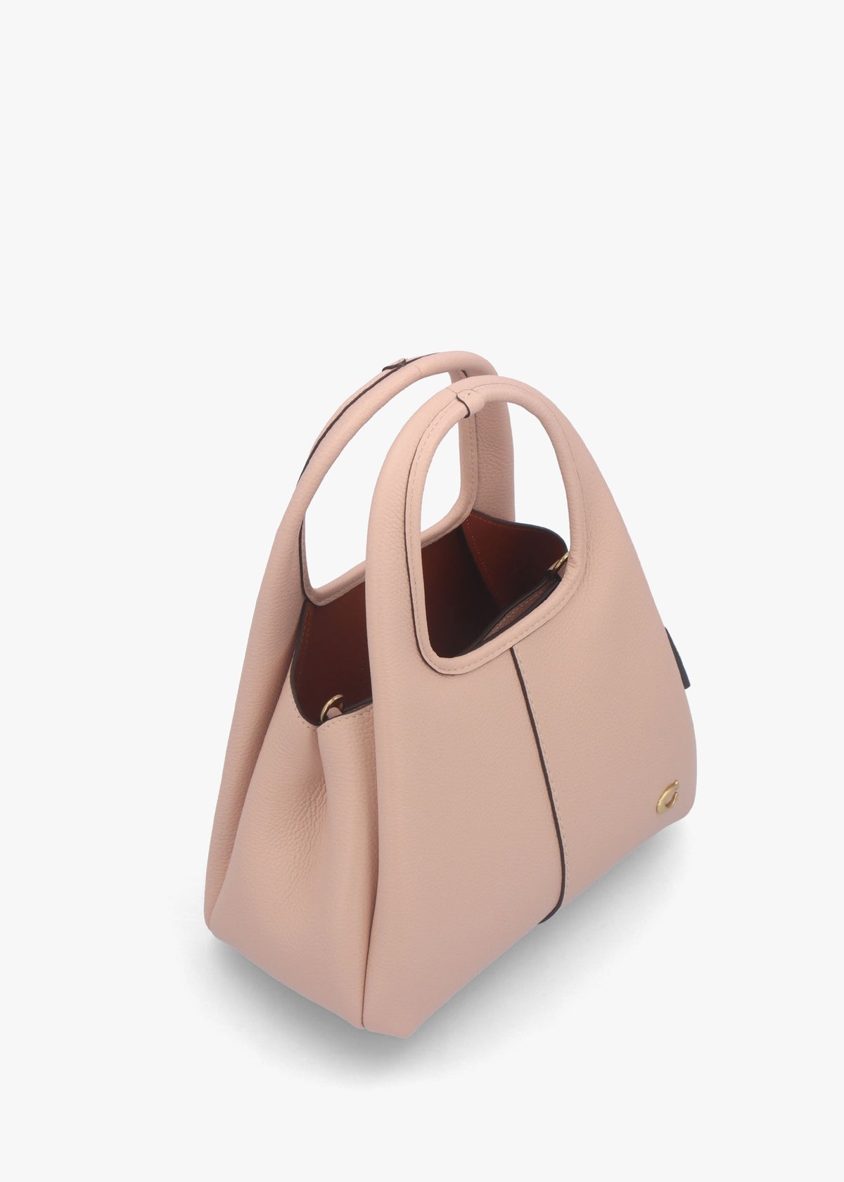 Lana 23 Cream Nude Leather Shoulder Bag