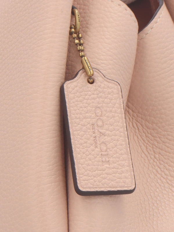 Lana 23 Cream Nude Leather Shoulder Bag