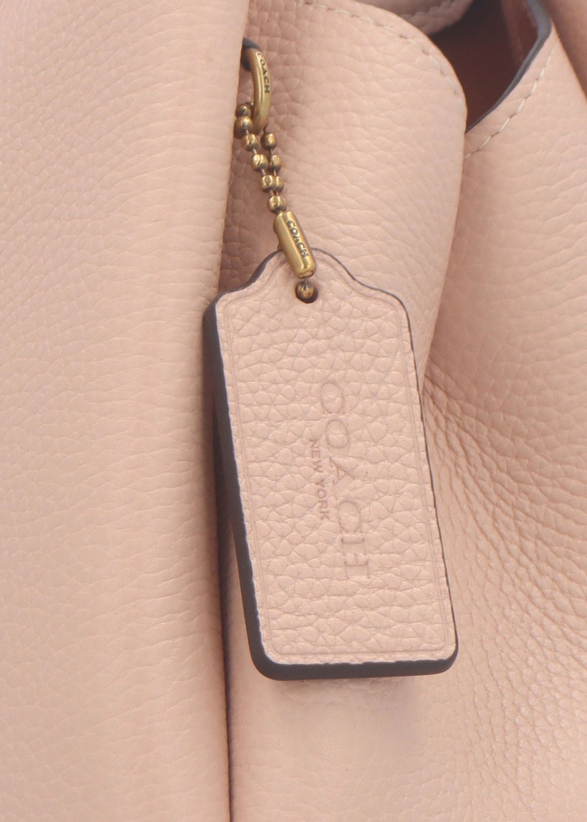 Lana 23 Cream Nude Leather Shoulder Bag