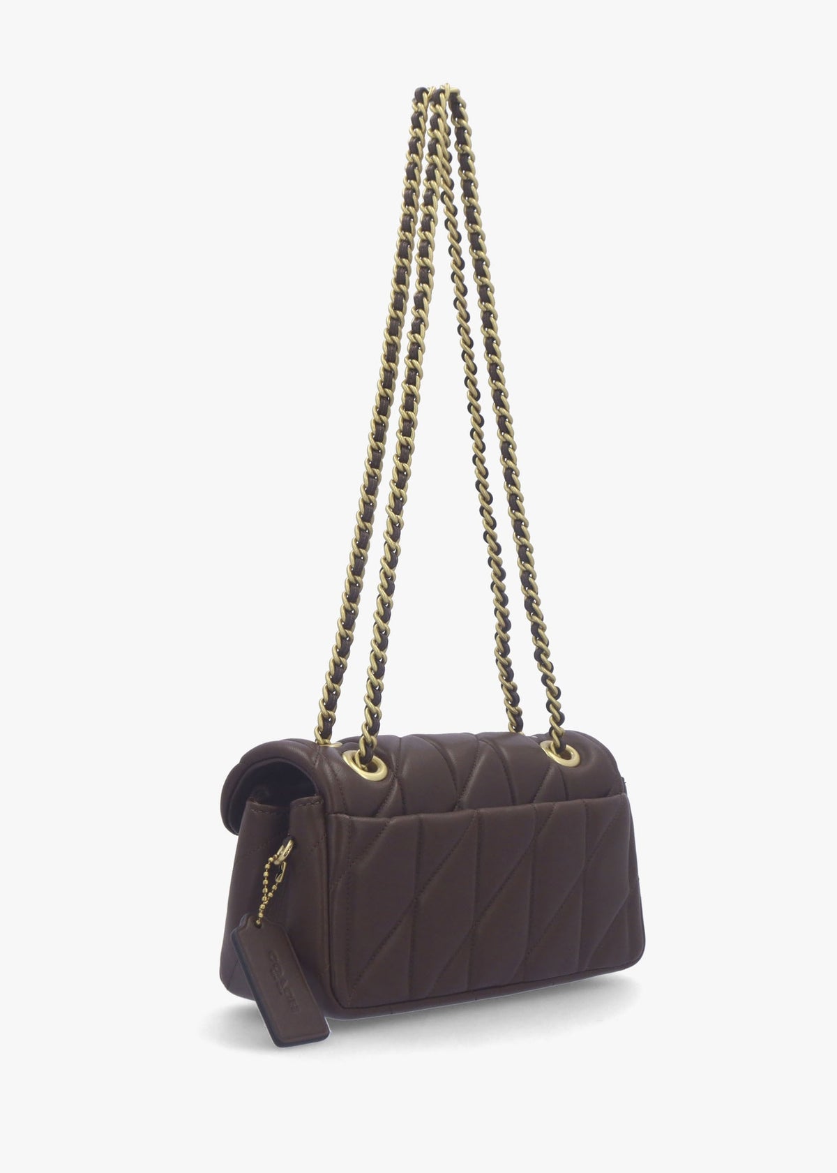 Tabby 20 Quilted Maple Leather Shoulder Bag