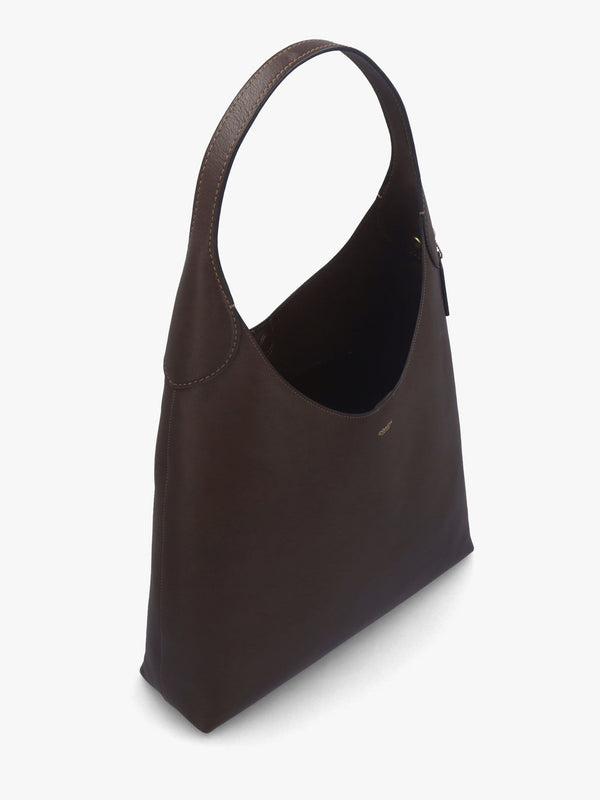 Brooklyn 39 Brass Maple Leather Shoulder Bag