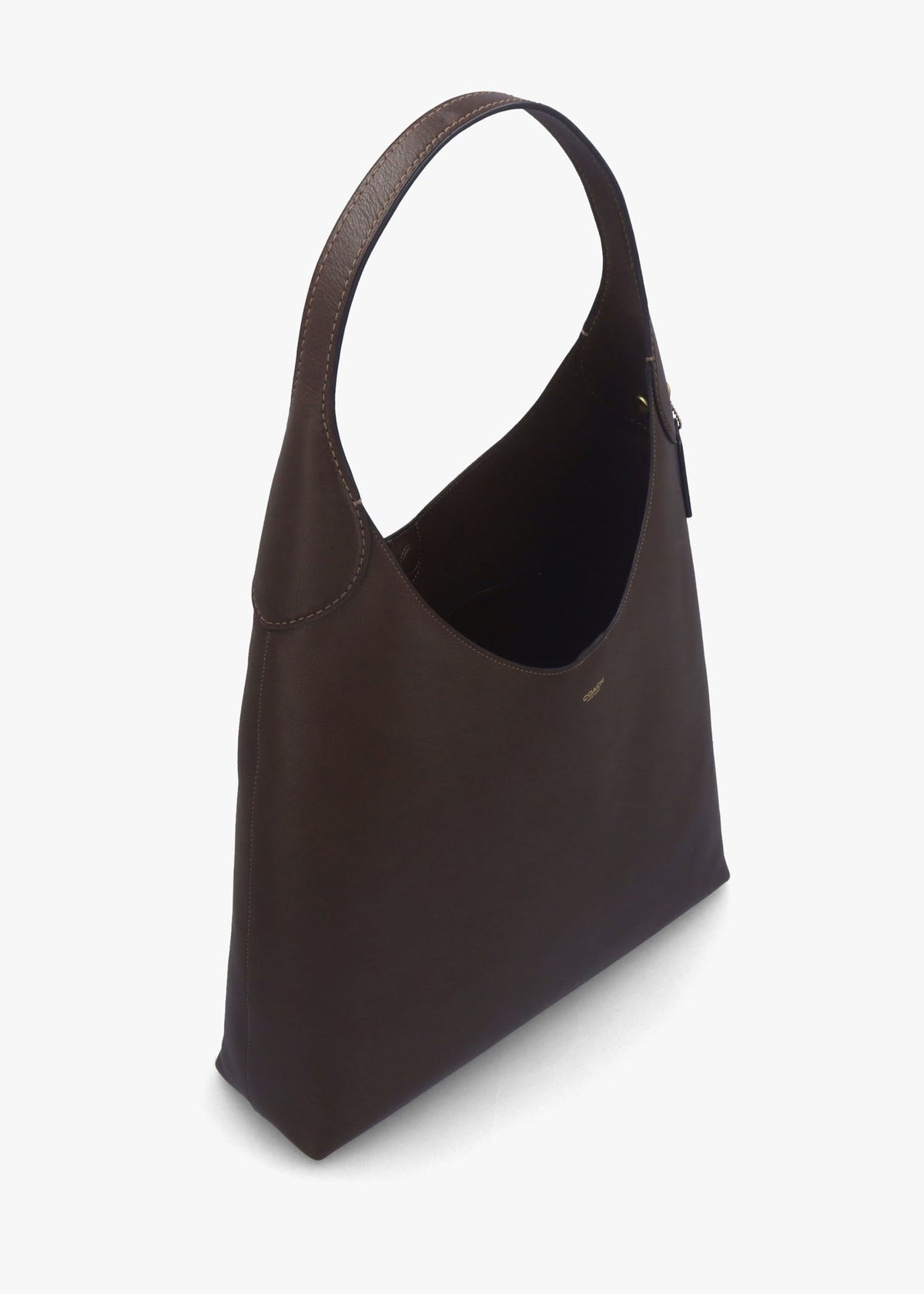 Brooklyn 39 Brass Maple Leather Shoulder Bag