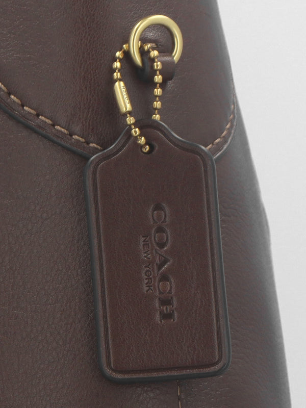 Brooklyn 39 Brass Maple Leather Shoulder Bag