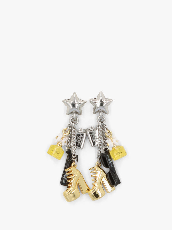 The Mini Icon Charm Gold Silver Earrings