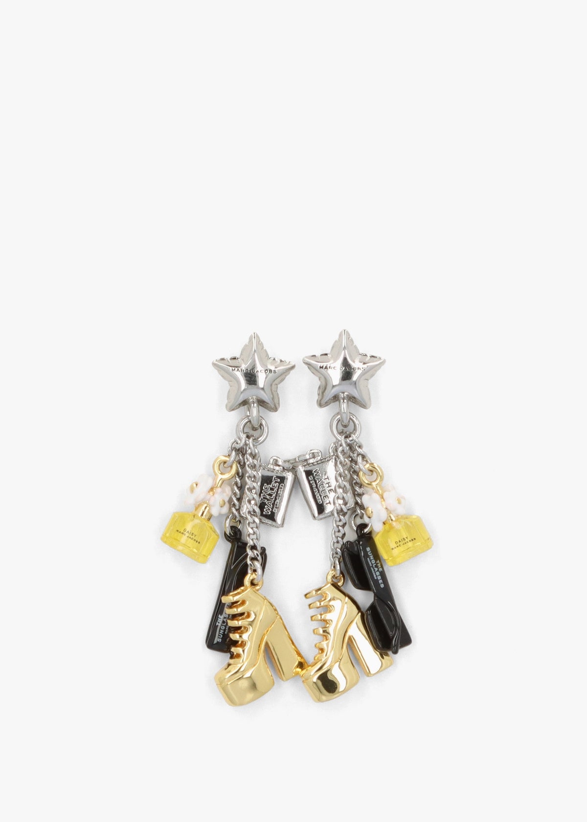 The Mini Icon Charm Gold Silver Earrings