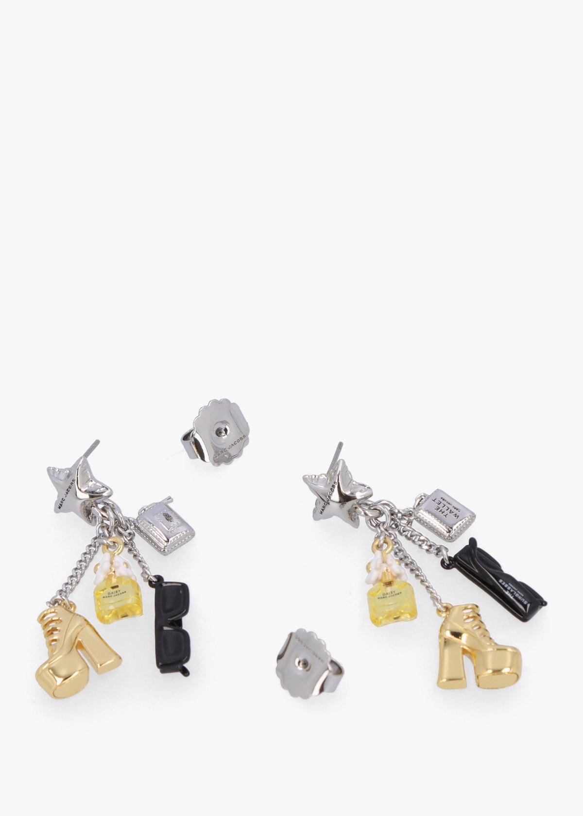 The Mini Icon Charm Gold Silver Earrings