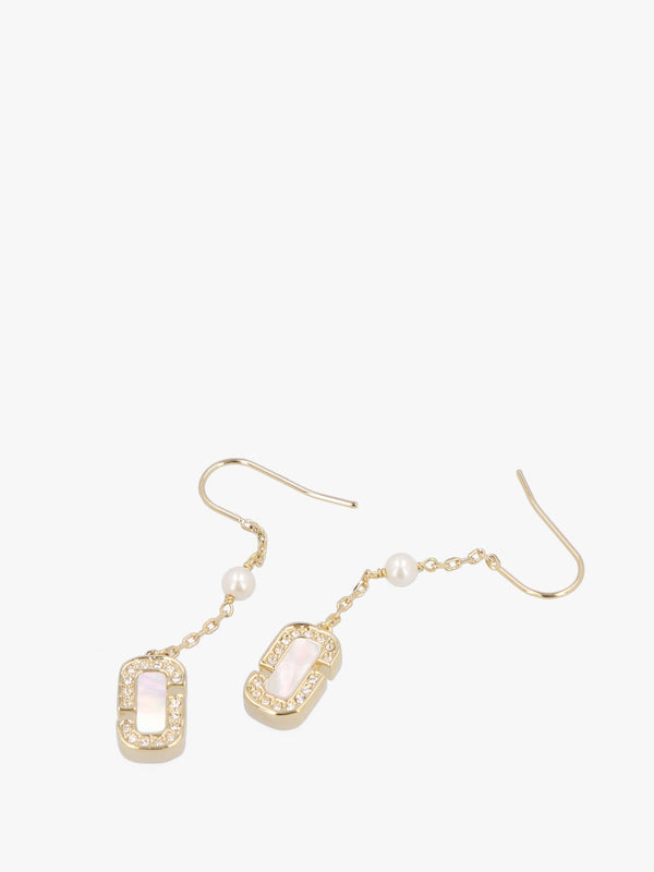 The J Marc Luxe Linear Gold Earrings