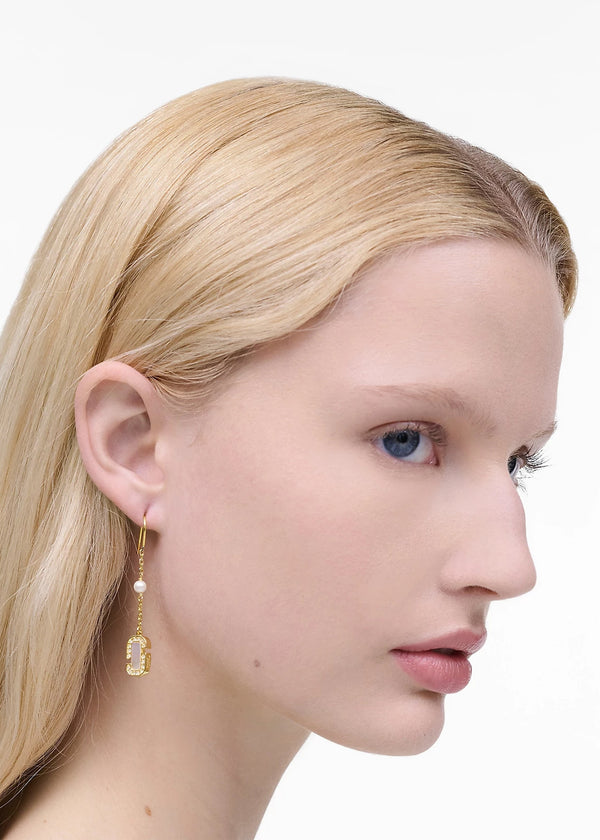 The J Marc Luxe Linear Gold Earrings