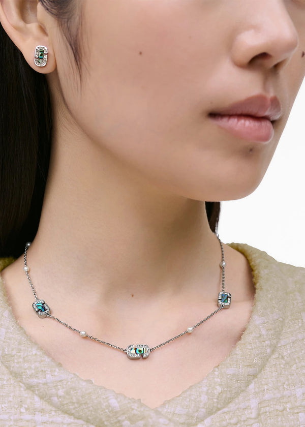 The J Marc Luxe Station Sliver Necklace