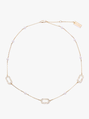 The J Marc Luxe Station Gold Necklace