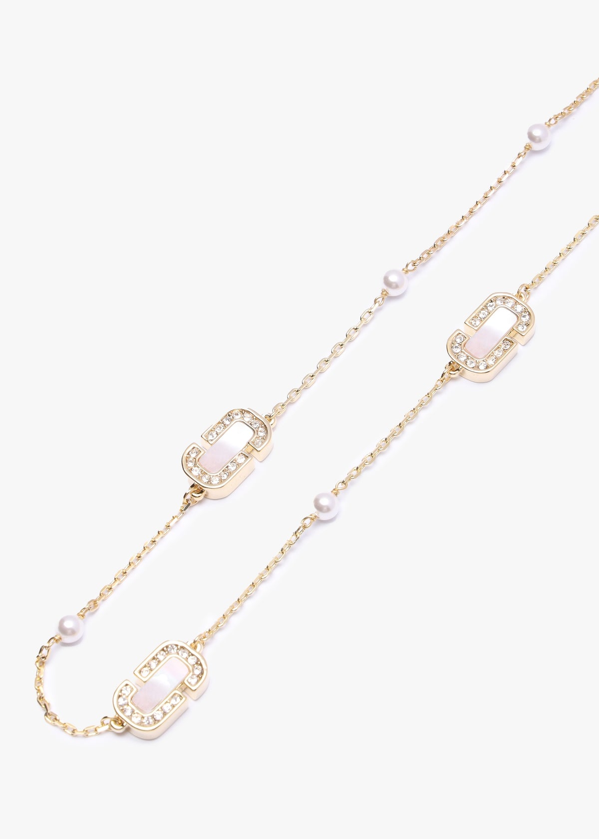The J Marc Luxe Station Gold Necklace
