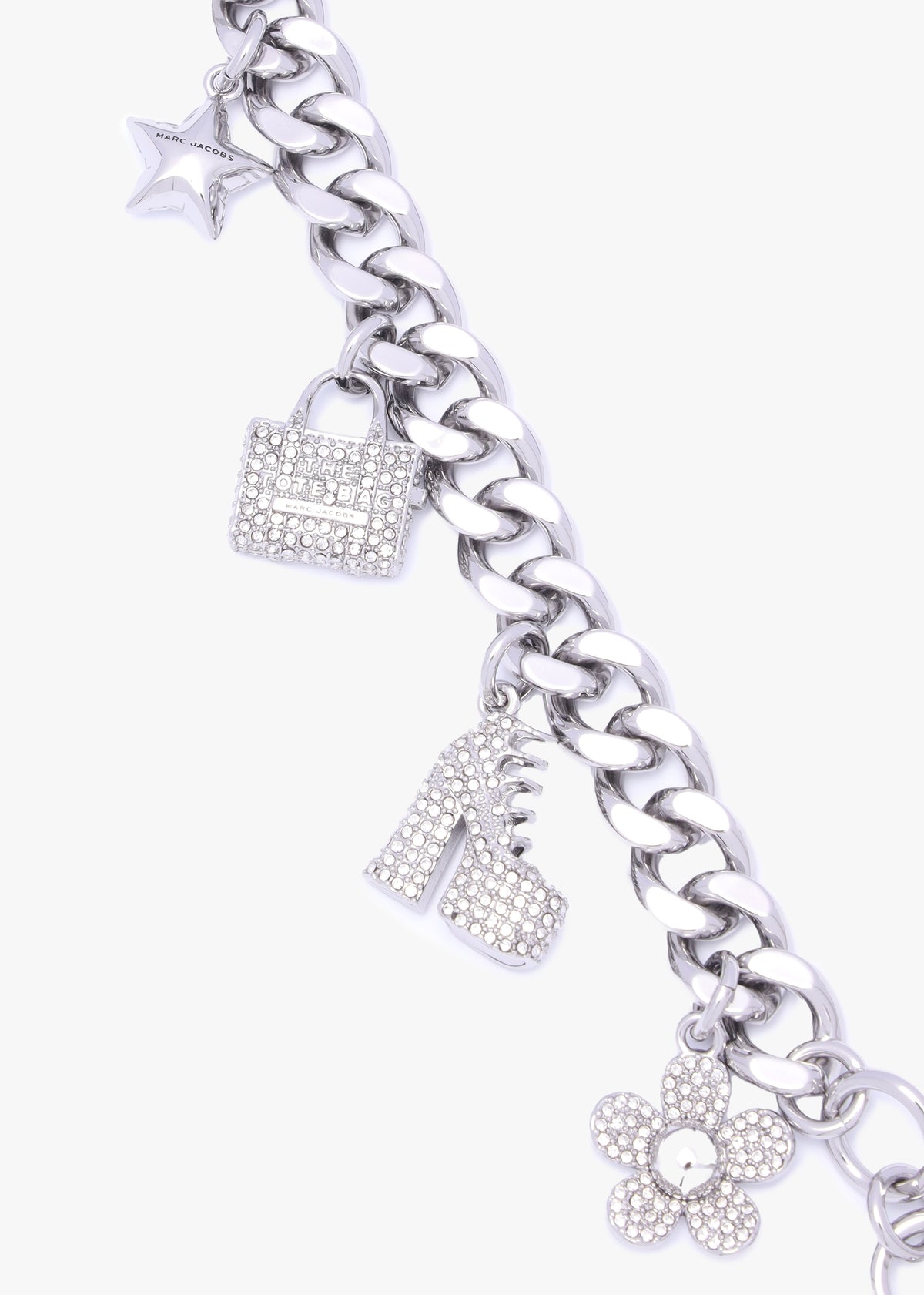 The Pave Mini Icon Silver Bracelet