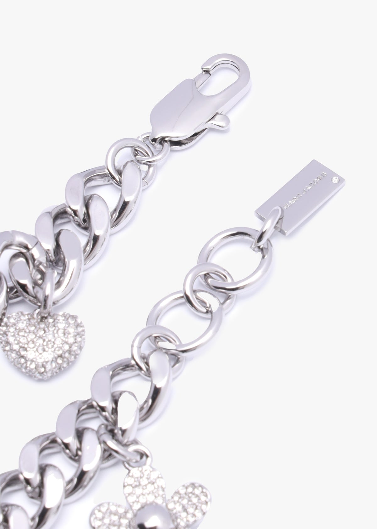 The Pave Mini Icon Silver Bracelet