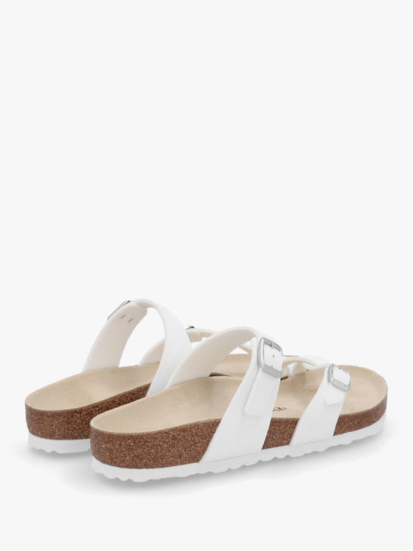 Mayari White Birko-Flor Thong Sandals