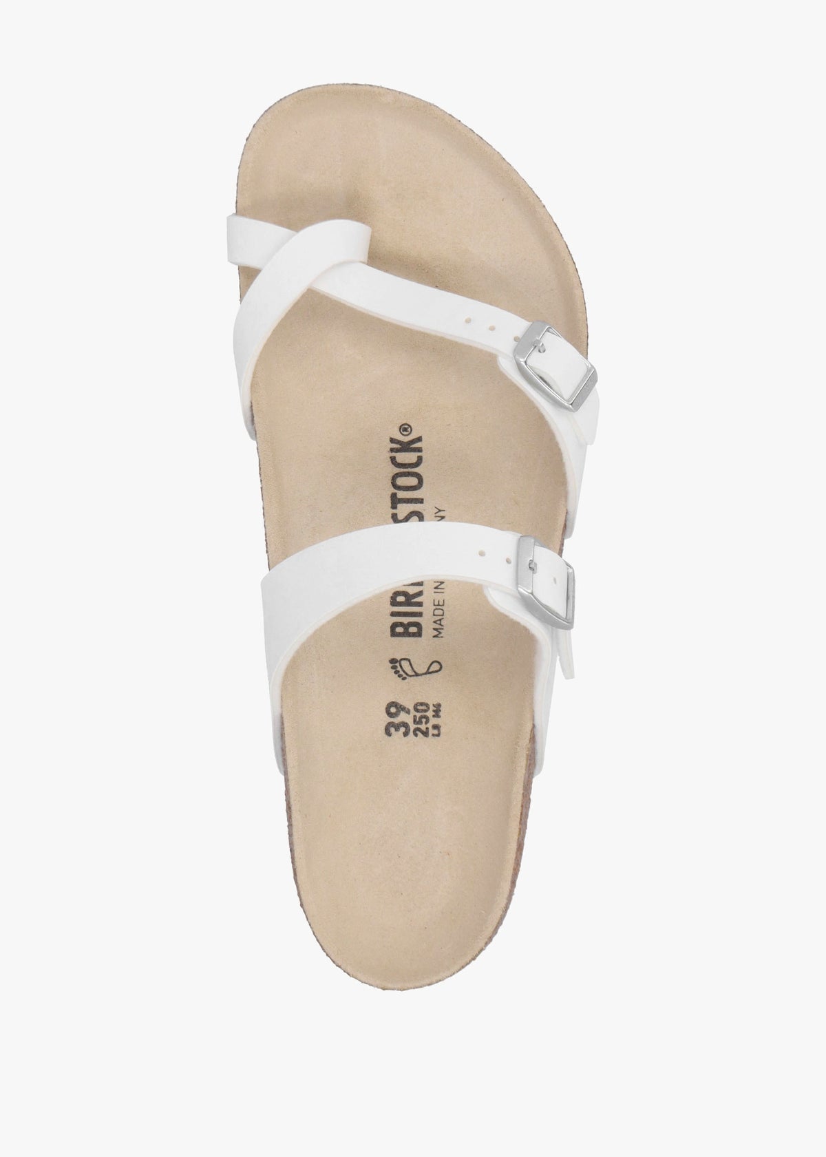Mayari White Birko-Flor Thong Sandals