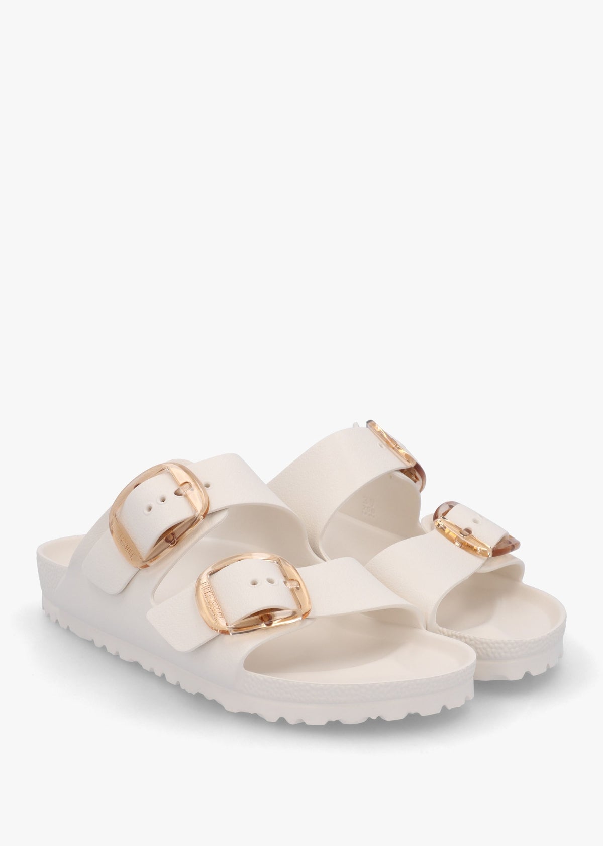 Arizona Big Buckle EVA Eggshell Two Bar Mules
