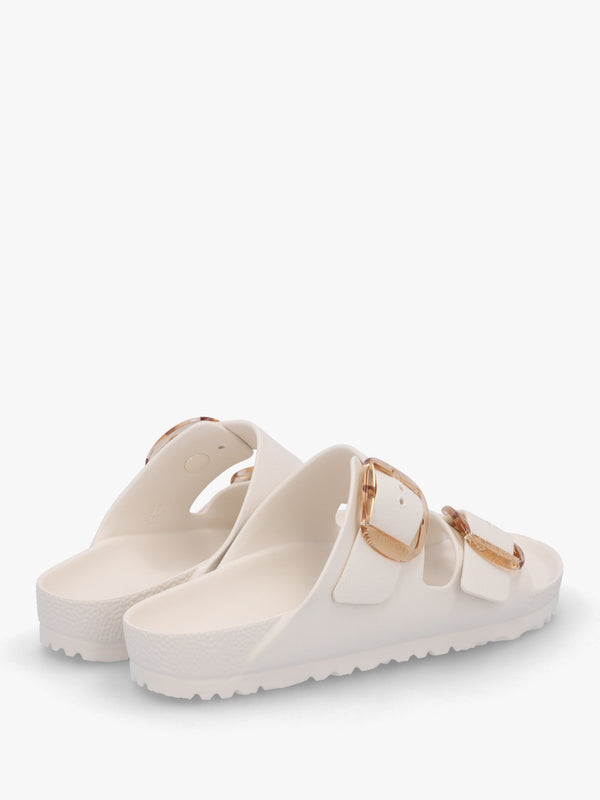 Arizona Big Buckle EVA Eggshell Two Bar Mules
