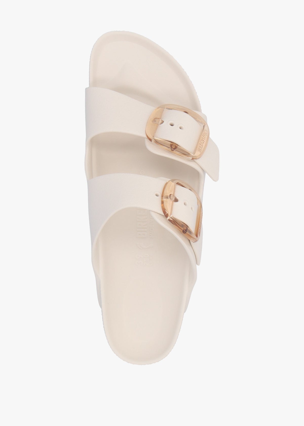 Arizona Big Buckle EVA Eggshell Two Bar Mules