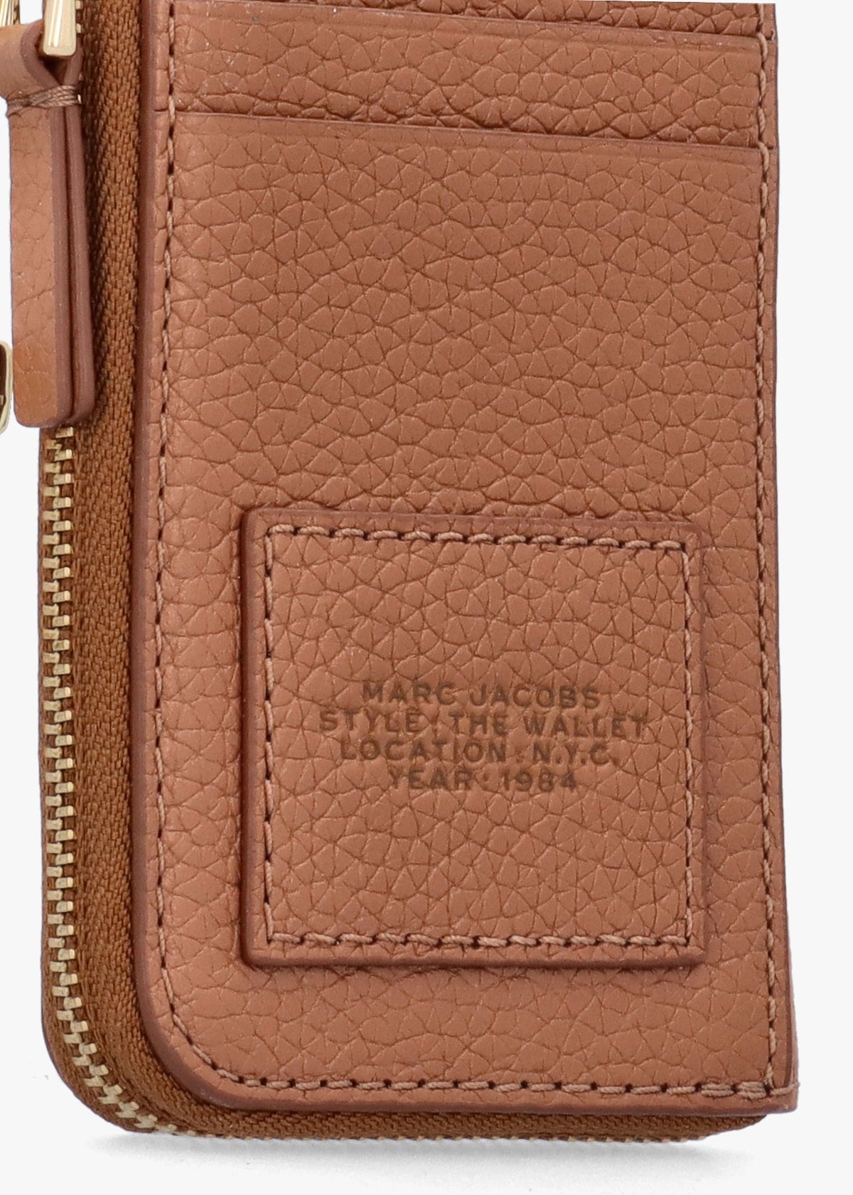 The Leather Top Zip Argan Oil Multi Wallet