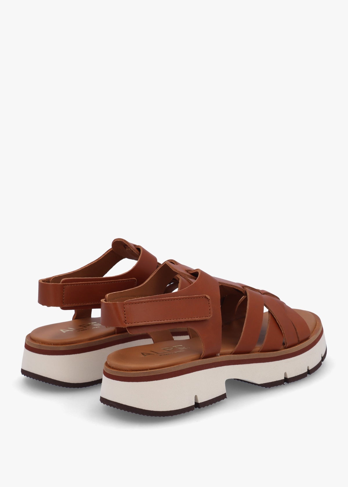 Angola Tan Leather Chunky Gladiator Sandals