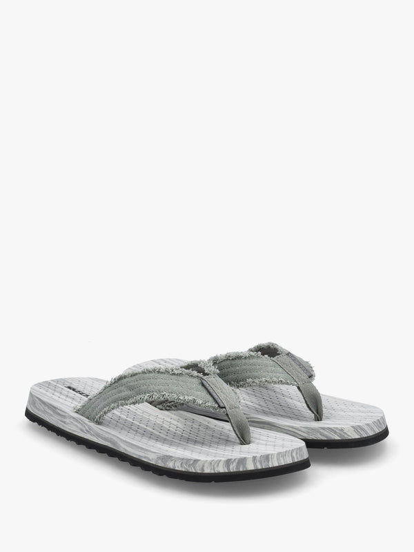 Men’s Tantric Fritz Grey Toe Post Flip Flops