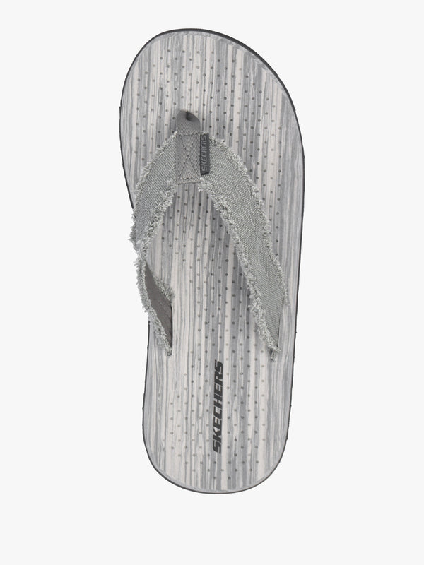 Men’s Tantric Fritz Grey Toe Post Flip Flops