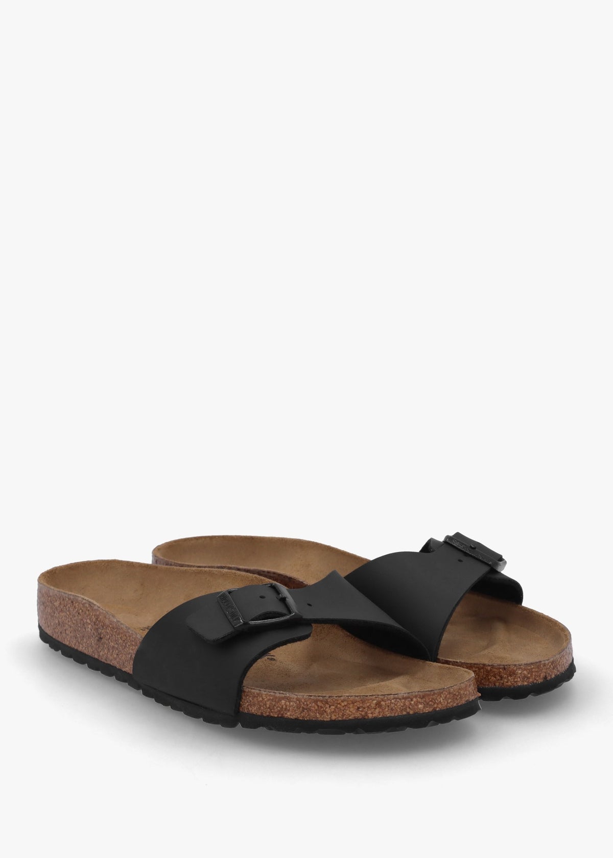 Madrid Black Birko-Flor Mules