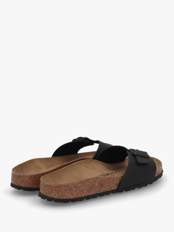 Madrid Black Birko-Flor Mules