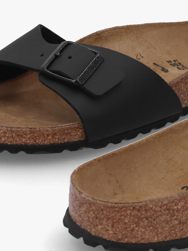 Madrid Black Birko-Flor Mules