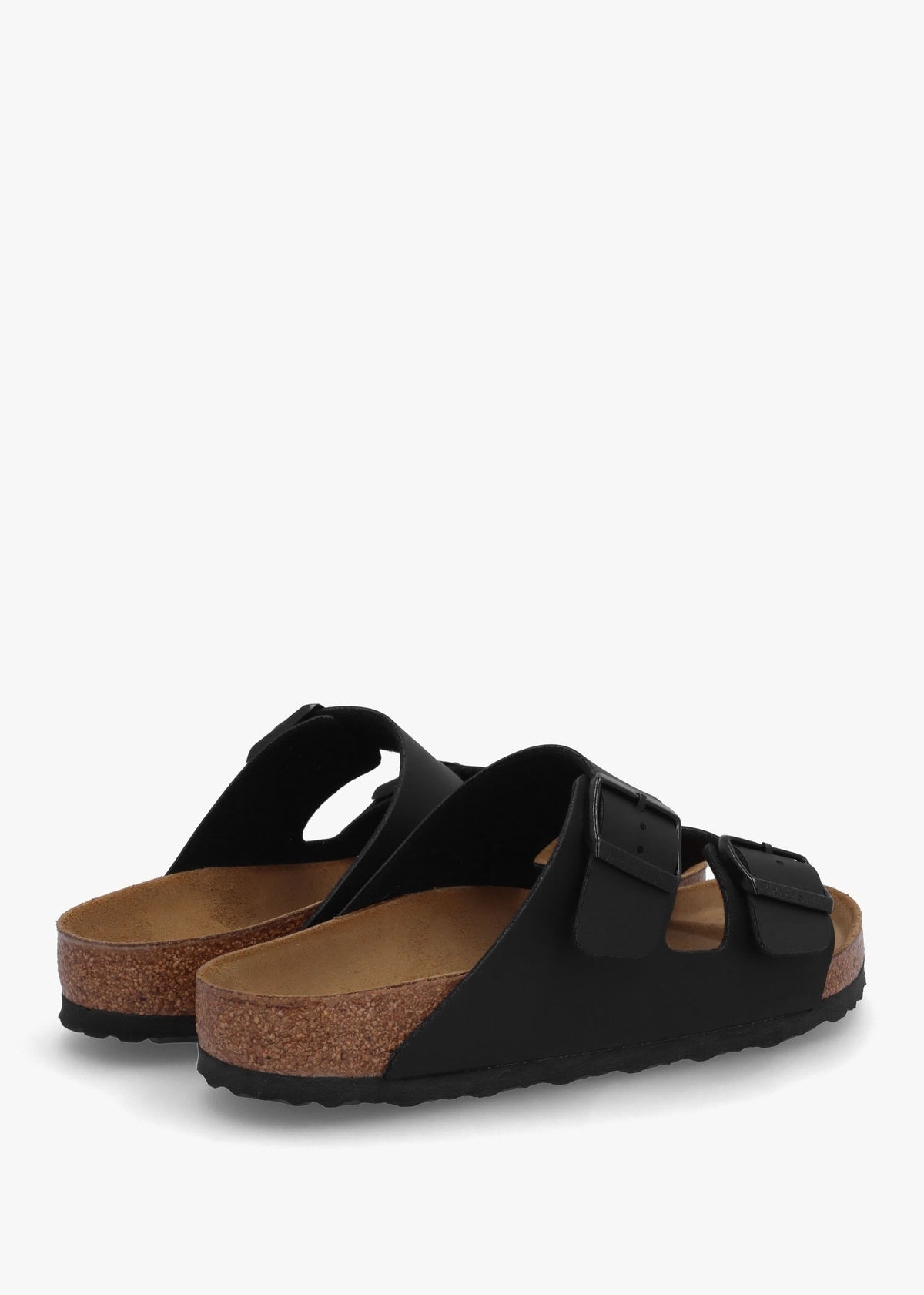 Men's Arizona Birko-Flor Black Two Bar Mules