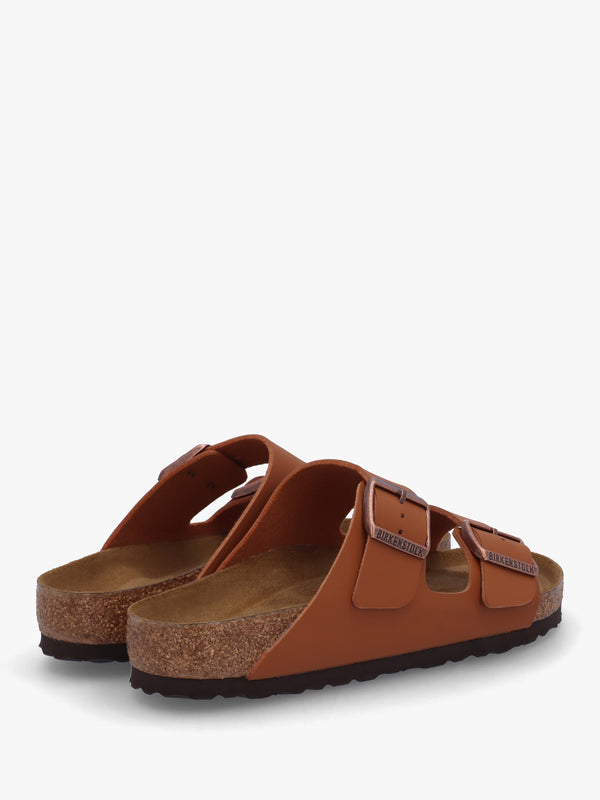 Arizona Birko-Flor Soft Footbed Ginger Brown Two Bar Mules