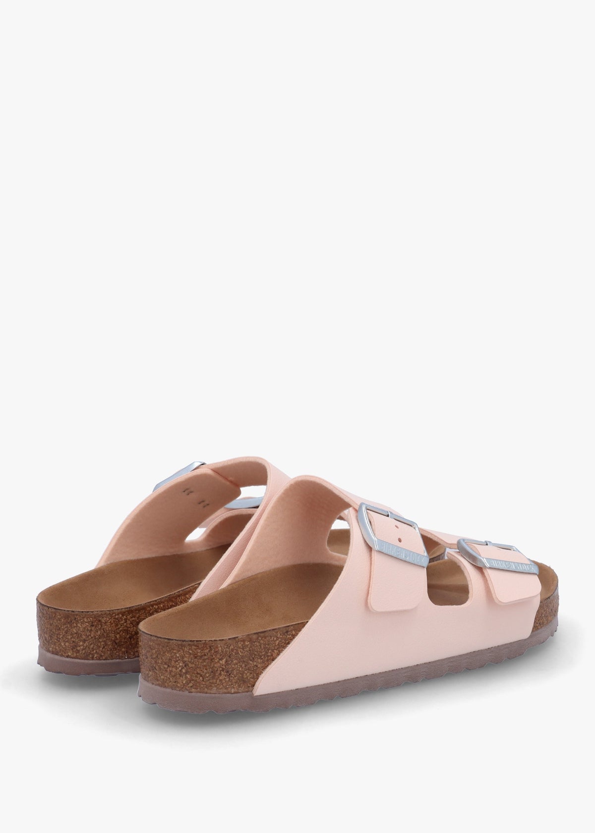 Arizona Vegan Light Rose Birko-Flor Two Bar Mules