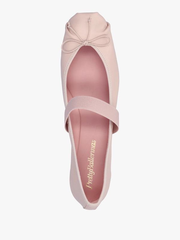 Kristen Pink Leather Ballet Pumps