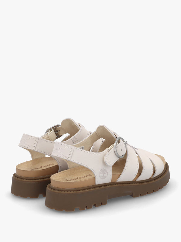 Clairemont Way Natural Nubuck Leather Fisherman Sandals