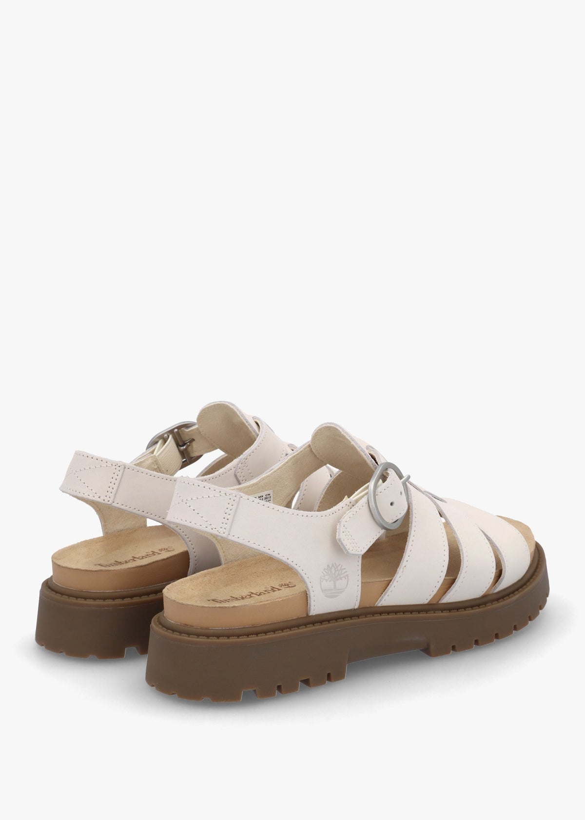 Clairemont Way Natural Nubuck Leather Fisherman Sandals