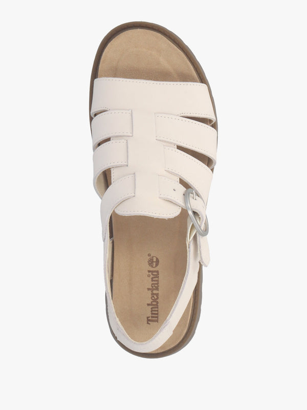 Clairemont Way Natural Nubuck Leather Fisherman Sandals