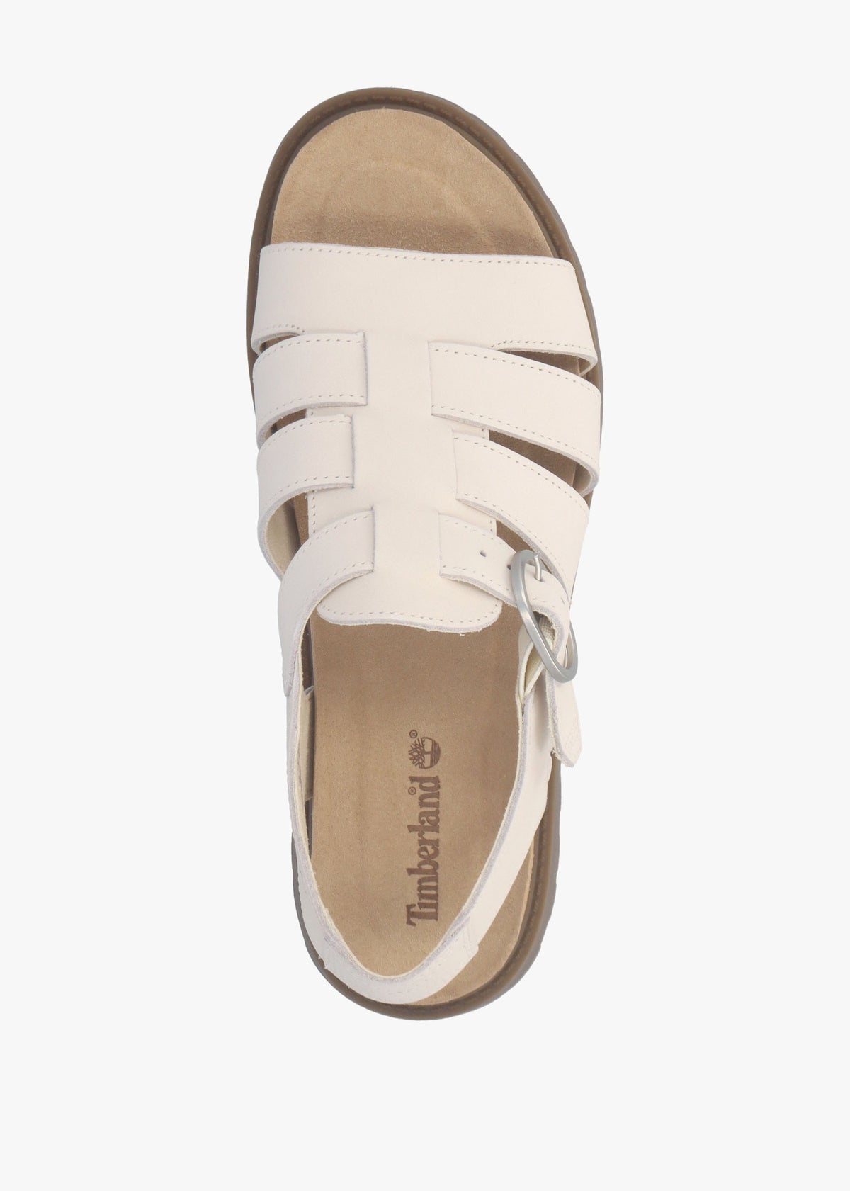 Clairemont Way Natural Nubuck Leather Fisherman Sandals