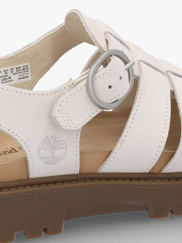 Clairemont Way Natural Nubuck Leather Fisherman Sandals