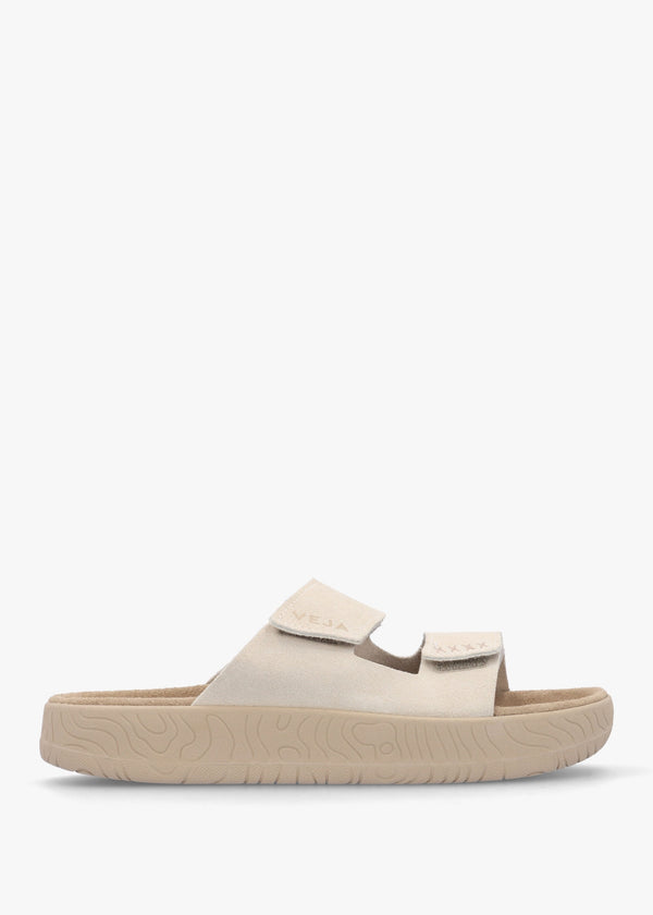 Etna Pierre Almond Suede Sandals