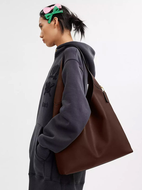 Brooklyn 39 Brass Maple Leather Shoulder Bag