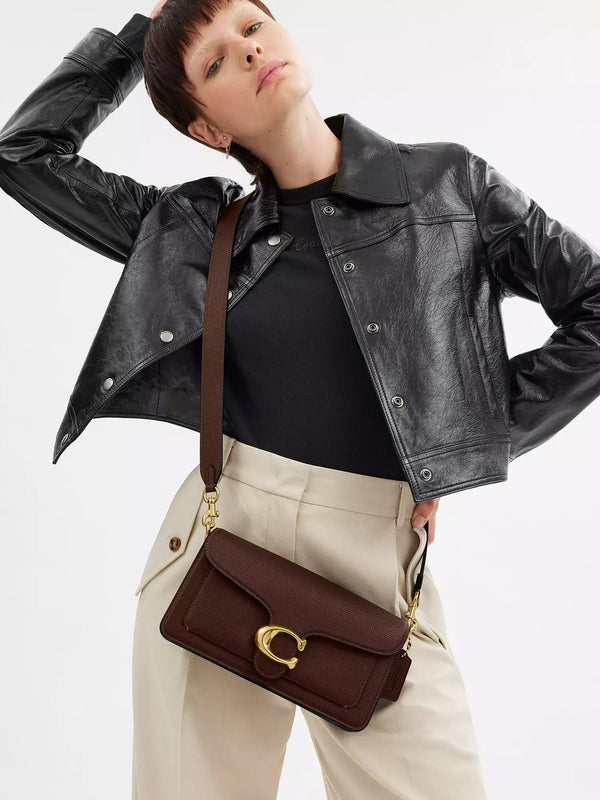 Tabby 26 Maple Leather Shoulder Bag