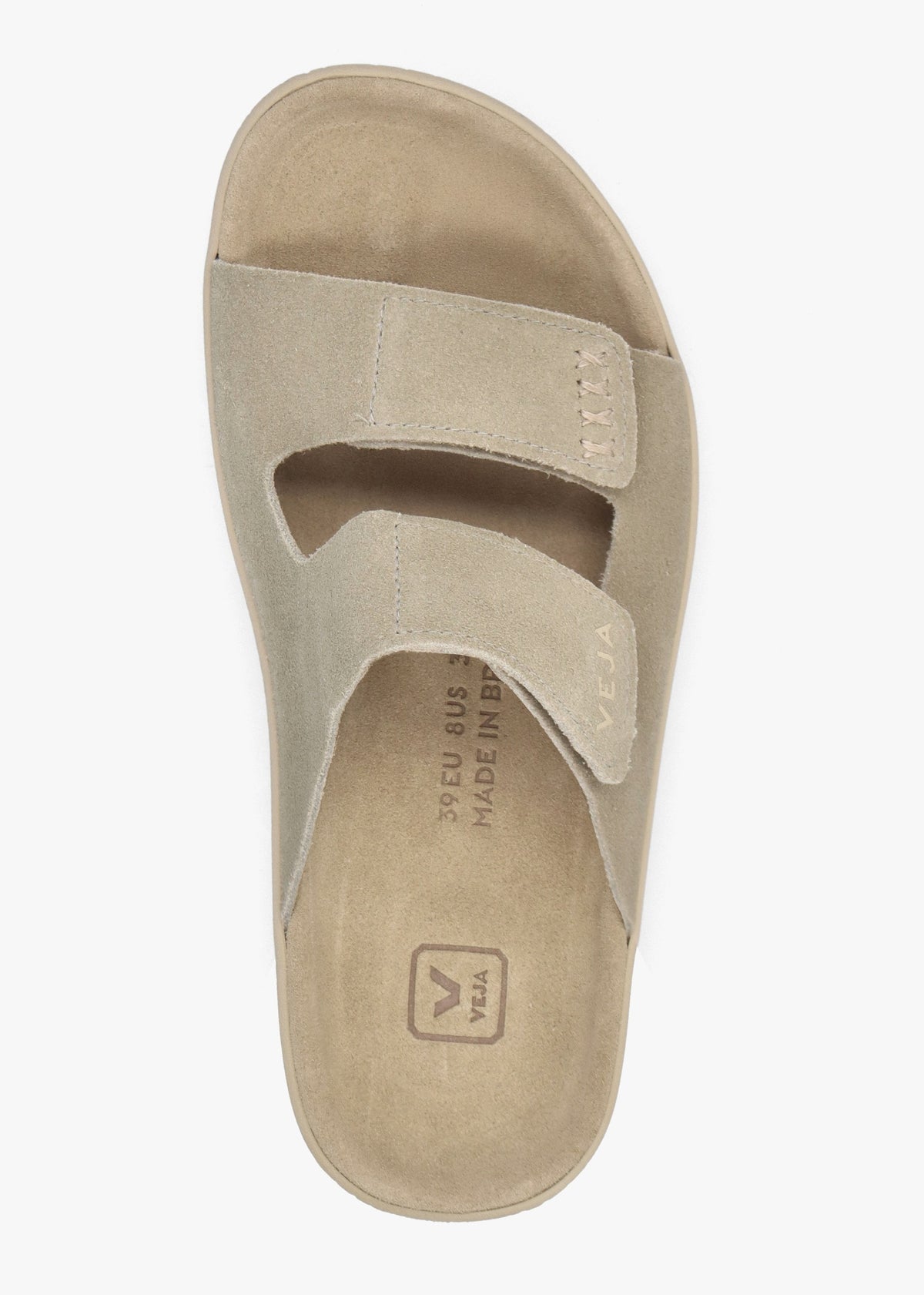Etna Taupe Almond Suede Sandals