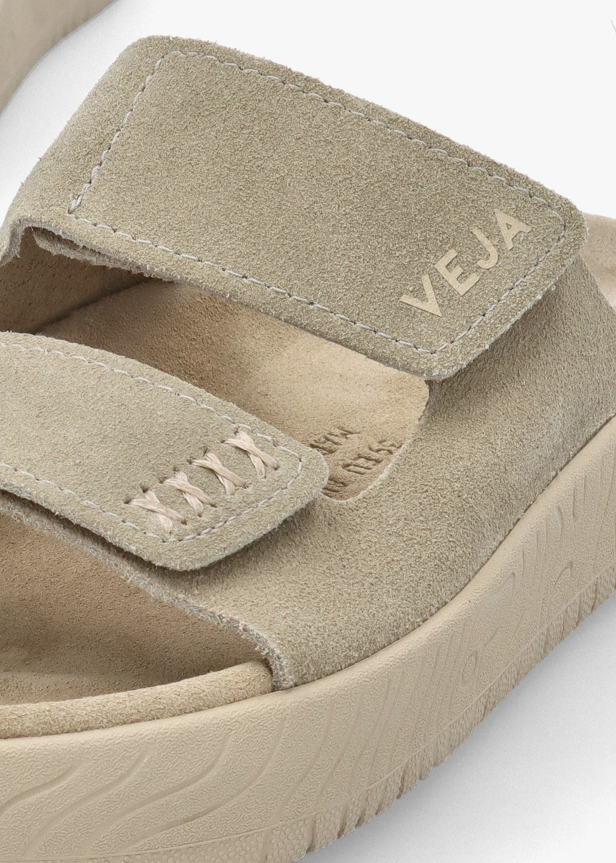 Etna Taupe Almond Suede Sandals