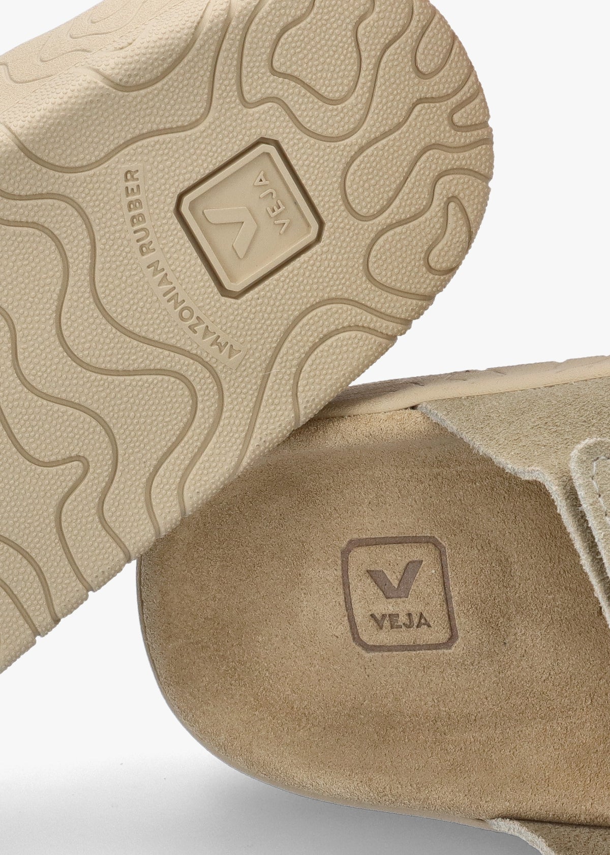 Etna Taupe Almond Suede Sandals