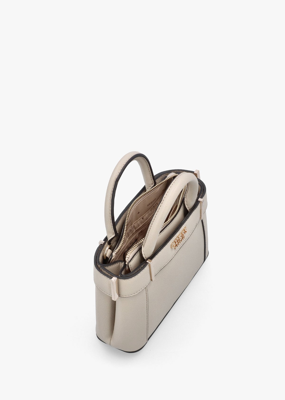 Anadela Mini Taupe Satchel Bag