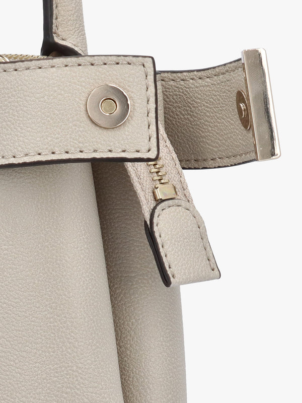 Anadela Mini Taupe Satchel Bag